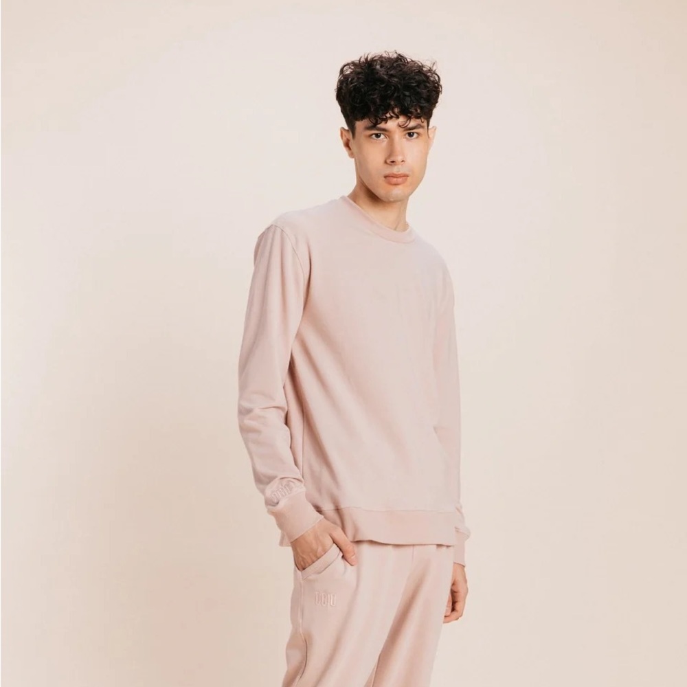 Men’s Ocio Leisurewear Classic Crewneck in Bloom - Picture 2 of 7